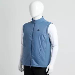 [지포어]GFORE STRETCH TECH INTERLOCK PERFORMER VEST G4MF23O49-SLA 남성 스트레치 테크 인터로크 퍼포