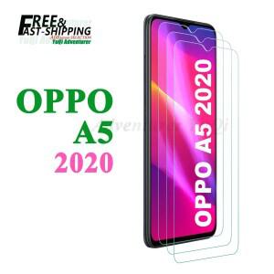 OPPO A5  강화 유리용 스크린 보호대 투명 케이스 친근한 고급 알루미늄 9H