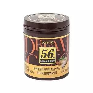 롯데 드림 카카오 56% 900mg/90g 520kcal 갑(6개입) 소모품