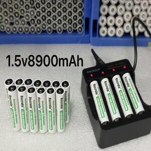 신형 1.5V AAA8900mWh 충전식 배터리 리튬 AAA 마우스 손전등 선풍기 게임기 전자 장난감용 장수명
