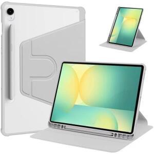 360 ° 삼성 갤럭시 태블릿 케이스 Tab S10 S9 FE 11인치 A9 A8 S6 S7 S8 Plus 12.4 10.5 아크릴 커버 회전