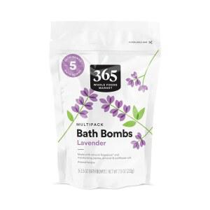 365 바이 홀푸드 마켓, 라벤더 배스 폭탄, 5 카운트