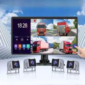 화물차 블랙박스 4채널 측면촬영 탑차전용 쿼드뷰