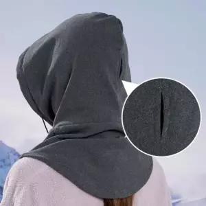 커플목토시 풀커버 겨울 뒷트임 후드 넥워머 1P 스트링 목토시