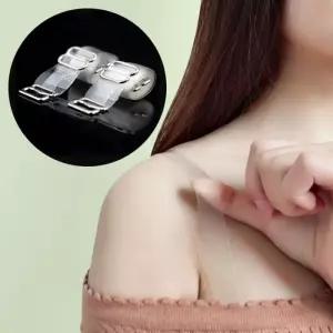 어깨끈 투명브라끈 젤리 브래지어끈 패션브라끈 1.2cm