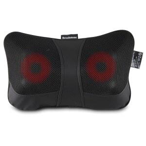 톤 시아츠 목 및 마사지기 열이 있는 깊은 반죽 마사지 베개 어깨 다리 휴대용 홈 오 자동차용 전동