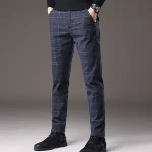 데일리 남성 데이트 코디 3컬러 체크 슬랙스바지 팬츠 청바지 방한바지 카고