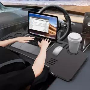 오토크루 차량용 접이식 폴딩 좌식 테이블 식탁 AC-TB04