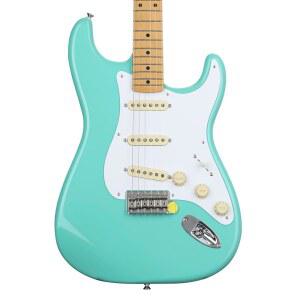 펜더 빈테라 50년대 스트라토캐스터 일렉트릭 기타, 씨 폼 그린, 메이플 핑거보드