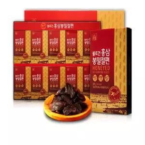 명절 선물 먹기편한 홍삼 간식 대동고려삼 불로건 홍삼봉밀절편20gx10ea+쇼핑백 