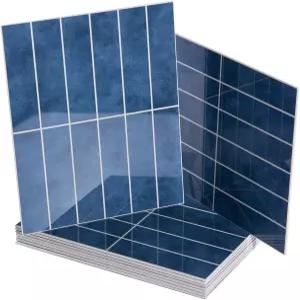 Art3d 10매 인조 대리석 필 앤 스틱 주방 벽 욕실 조리대용 백스플래시 타일 11.4인치 x 9.1인치 스틱온