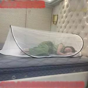 미니 침대 모기장 가구 원터치 싱글 텐트 폴딩 1인