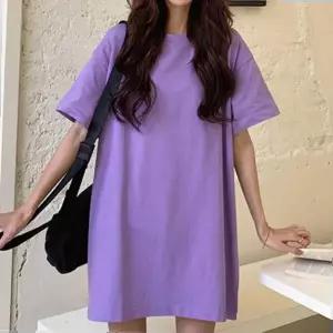 보세반팔티 루즈핏 반팔 원피스 여자 캐주얼 원피스겸 롱티셔츠