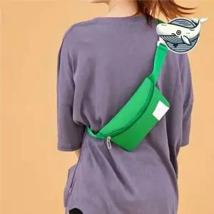 휴대용 스트랩 조절 미니 힙색 세련된 크로스백 명품가방 패딩가방 미니가방 나일론가방