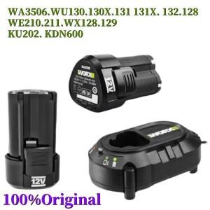 100% 2000mAh for WORX Kress 12V WA3506 WU127 WU130 WU131X WX540 Electric Tool Battery