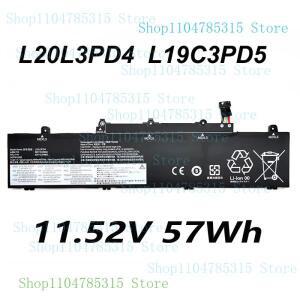 L20L3PD4 L19C3PD5 Lenovo ThinkPad E14 Gen2 2021 시리즈 용 11.52V 57Wh 노트북 배터리