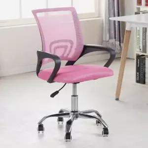 . Ltd. 주 Tree 레스트온 사무용 의자 C-2 팔걸이의자 (핑크)