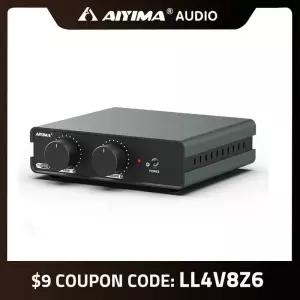 앰프 AIYIMA T3 PRO mm MC 포노 프리앰프 LP 플레이어 홈 오디오 하이파이 턴테이블 축음기 AC12V 공급