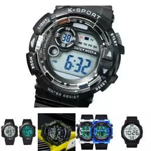 군인시계 디지털 손목시계 LED 방수 스톱워치 K-SPORT/등산시계/방수손목시계/군인스포츠시계/군인시계선물