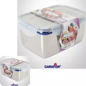 굿테라 나눔 김치통 반찬통세트 도시락통 직사각 플라스틱 보관 밀폐용기 전자렌지 스텐락 2.7L