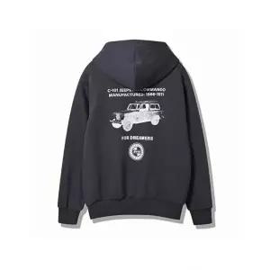 지프 남여공용 자동차 스웨트 후드티 JP1THU014SG