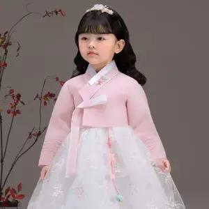 QT837-새빛나리 여아 아동한복