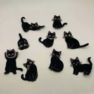 열접착 와펜 패치 고양이 워리어와팬 고양이와펜 열접착와펜 캐릭터와펜 패치와펜