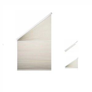 블라인드스크린 불규칙한 벌집 블라인드 특수 모양 정점 경사 상단 아크 프레임을 위한 이동식 삼각형 셀룰러 음영