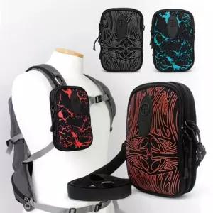 JY329 블루마운트 네오프렌 미니 보조 핸드폰가방백 슬링 크로스 가방 폰백 등산