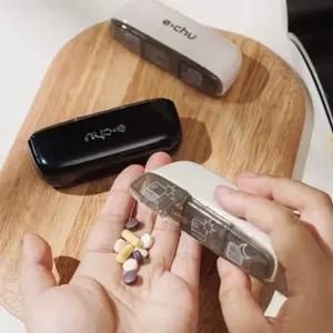 휴대용 알약케이스 U520 미니 3칸 시간별분리 보관함 약통