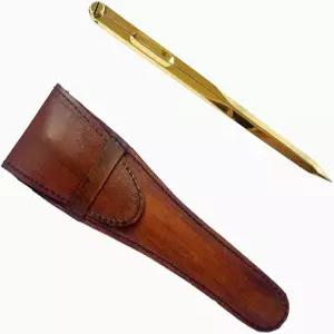 캘리론 내비게이션 스트레이트 패턴 아티스트 솔리드 황동 분할기 드로잉 도구 전문가용 7인치 길이의 해양