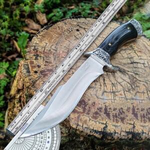 야외 생존용 자기 방어 칼 날카로운 날과  경도를 가진 소형 휴대용 직선 칼