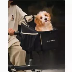 강아지 (버클별매) 접이식 백팩 앞바구니 앞가방 자전거 바구니