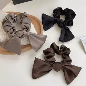 리본 링클 헤어끈 스크런치 곱창머리끈 곱창밴드