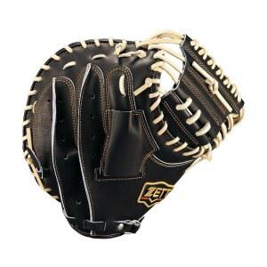 제트 ZETT 연식 야구 포수 미트 프로스테이어스 포수용 블랙/파스텔B 1932 일제 BRCB30222G