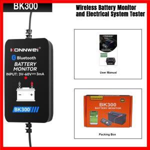 KONNWEI BK300 배터리 모니터 BT 5.0 안드로이드 IOS Battey 분석기 도구 용 12V/24V 납산 자동차 트럭 시