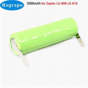 충전식 NI-MH 배터리 Zepter LG 호환-808 ACNS 2KR-1300SC 2S-3000SC 용 2.4V 3000mAh