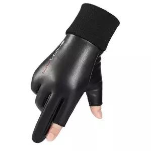 MFNC050212 - 라이더 필수템 투핑거 오픈 미끄럼방지 방한장갑