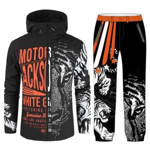 샤크팡 빅사이즈 낚시 호랑이 방한복 상하의 낚시복 동계 세트