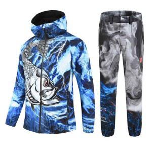 샤크팡 빅사이즈 세트 방한복 상하의 동계 물고기 낚시복 낚시