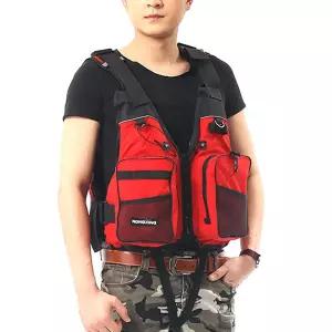 암산코리아 루어 플라이 낚시 조끼스포츠 남성 용조끼 쪼끼 낙시 주머니 많은 다용도 베스트 레져용