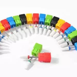 네일드릴비트 네일아트 화이트 세라믹 드릴 비트 23종