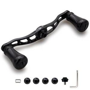 펜 캐스팅 루의 미끼 릴 파워 크랭크 액세서리를 위한 19mm 손잡이가 있는 하이텐 105mm 낚시 핸들