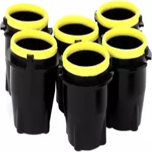 칭신 라이프 6psc LEV 코카콜라 소다 밸브 3.0 노즐 모델 100 부품 28545 ( 6 ) 블랙