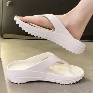 플리플랍 쪼리 슬리퍼 남녀공용 푹신소재 바닥끈 일체