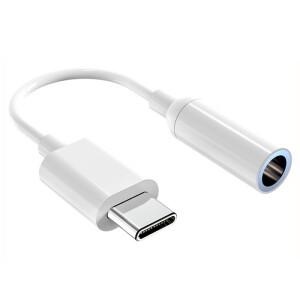 USB C타입 to 3.5mm AUX 어댑터 케이블, Xiaomi Redmi Poco Huawei HiFi 이어폰 OTG 연결용