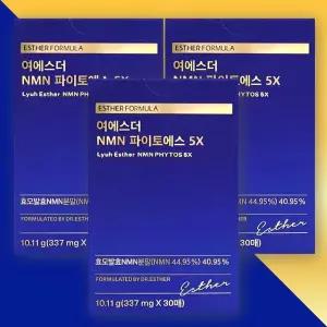 [셀러허브]여에스더 NMN 파이토에스 5x 필름 30매 x 3박스 NAD+ 전구체 (S33306080)