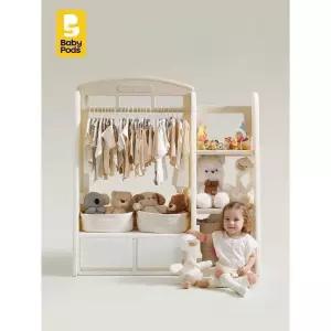 아기 유아 아동 옷장 옷걸이 수납 선반 서랍 행거
