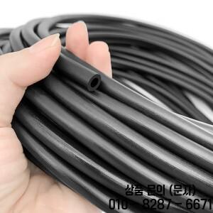 1M 블랙 고무 호스 ID 3mm 4 5 6 7 8 10 13 16 19mm 유연한 내유성 튜브 니트릴 연료 오일 전달