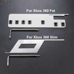 XBOX 호환 호환 360 슬림 팻 컨트롤러 콘솔 오프닝 도구 호환   X-클램프 제거 수리 나사 키트 분해